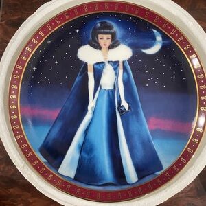 Lot of 10 Danbury Mint Barbie Collectors Plates